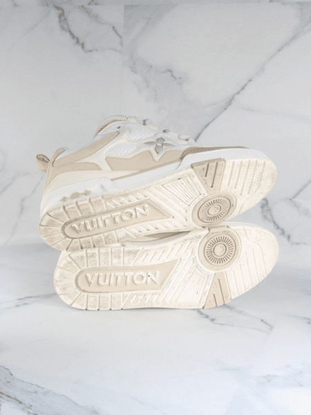 Tênis Louis Vuitton Skate Bege | Zivē Club Tênis Louis Vuitton Skate Bege | Zivē Club