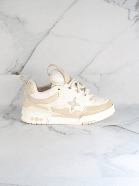 Tênis Louis Vuitton Skate Bege | Zivē Club Tênis Louis Vuitton Skate Bege | Zivē Club