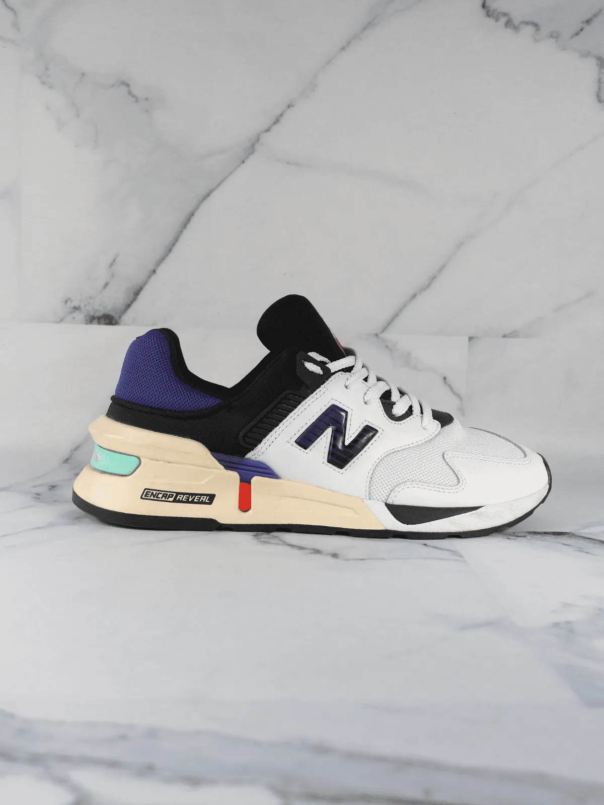 New balance 997 hot sale roxo