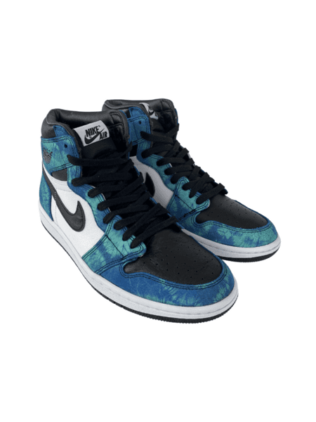 nike high top tie dye