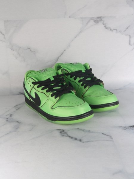 Tênis Nike x Meninas Super Poderosas Dunk Low SB Buttercup Verde