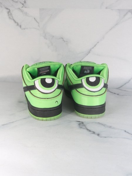 Tênis Nike x Meninas Super Poderosas Dunk Low SB Buttercup Verde