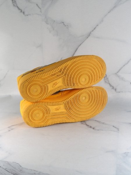 Tênis Nike x Off-White Air Force 1 Low ICA University Gold | Zivē Club