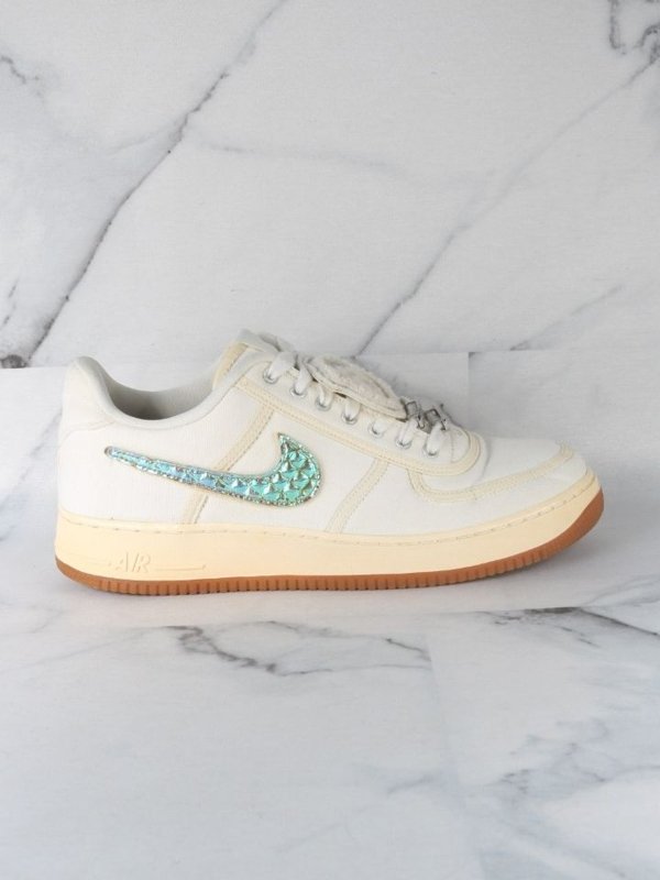 Tênis Nike x Travis Scott Air Force 1 Sail | Zivē Club
