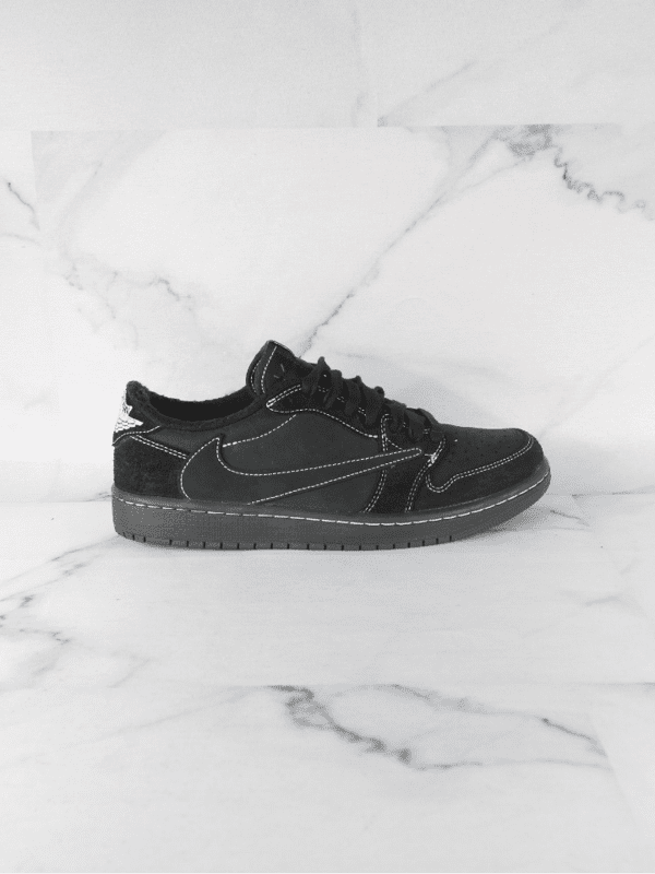 Tênis Nike x Travis Scott Air Jordan 1 Low OG Black Panthom | Zivē