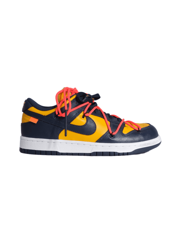 Tênis Off-White x Nike Dunk Michigan | Zivē Club Tênis Off-White x Nike Dunk Michigan | Zivē Club
