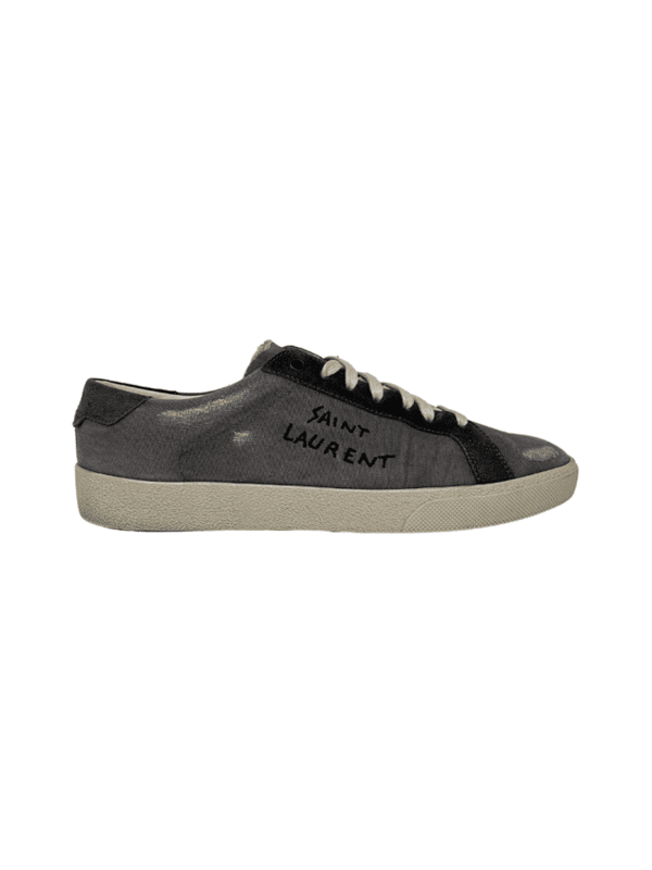 Tênis Saint Laurent Court Classic Cinza | Zivē Club