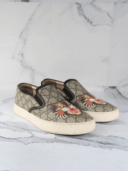 Gucci slip best sale on angry cat