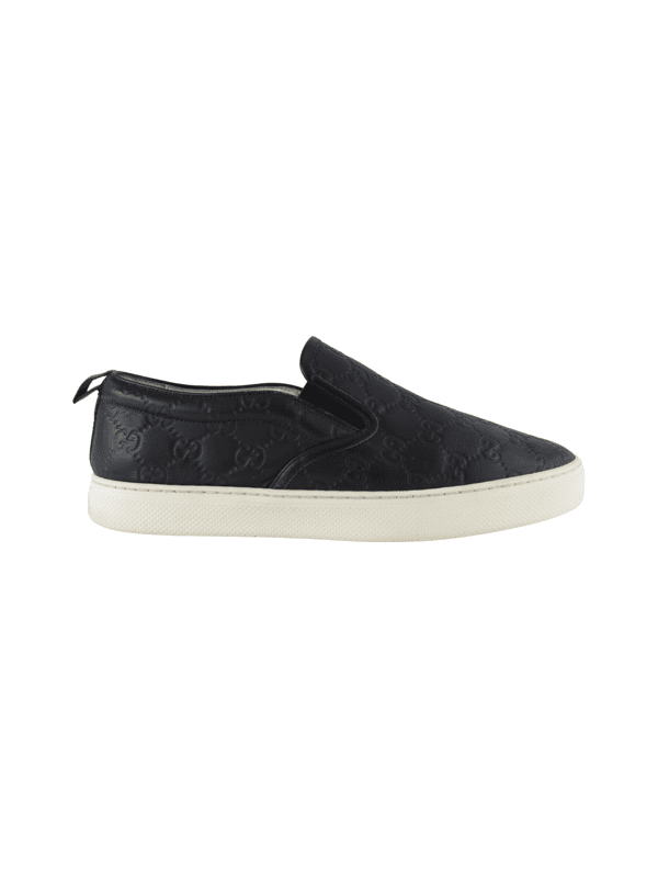 Tênis Slip On Gucci GG Preto Zivē Club