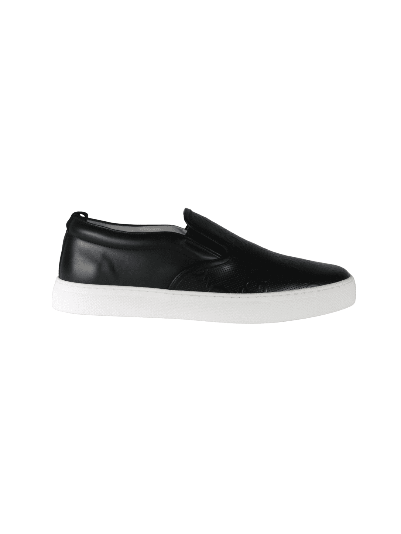 Tênis Slip On Gucci Basic Monogram Preto Zivē Club
