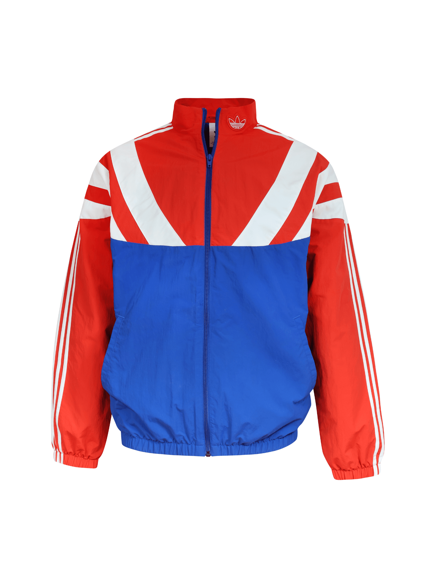 Jaqueta Adidas 96 Track Vermelha e Azul | Zivē Club
