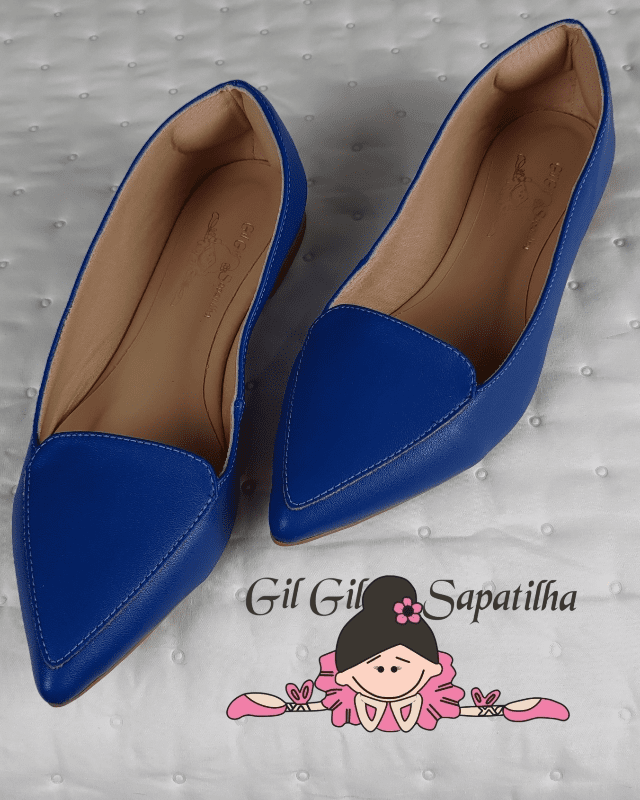 Sapatilha azul hot sale