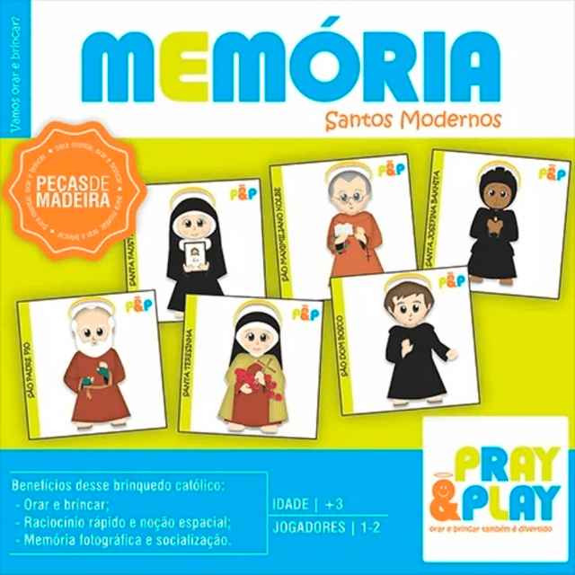 Jogo da Memória - Peças Litúrgicas