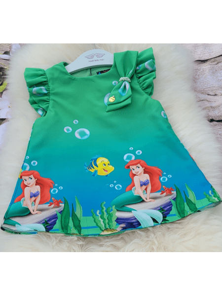 Vestido Sereia Infantil