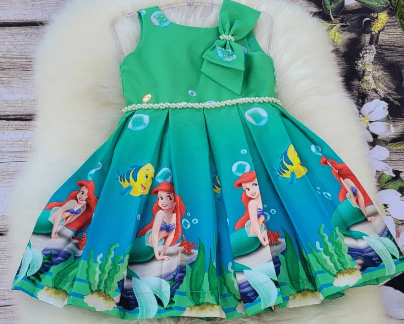 Vestido de sereia deals infantil