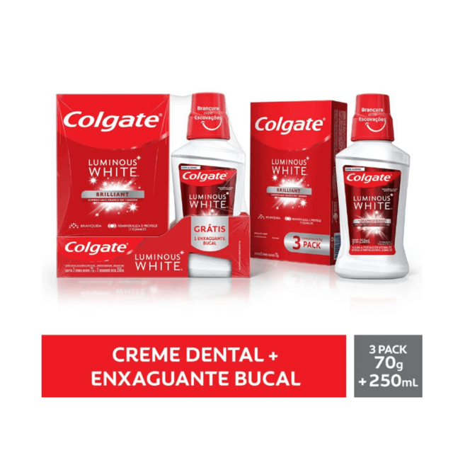 Kit Creme Dental + Enxaguante Bucal Grátis (Colgate) | Am Nutrifarma