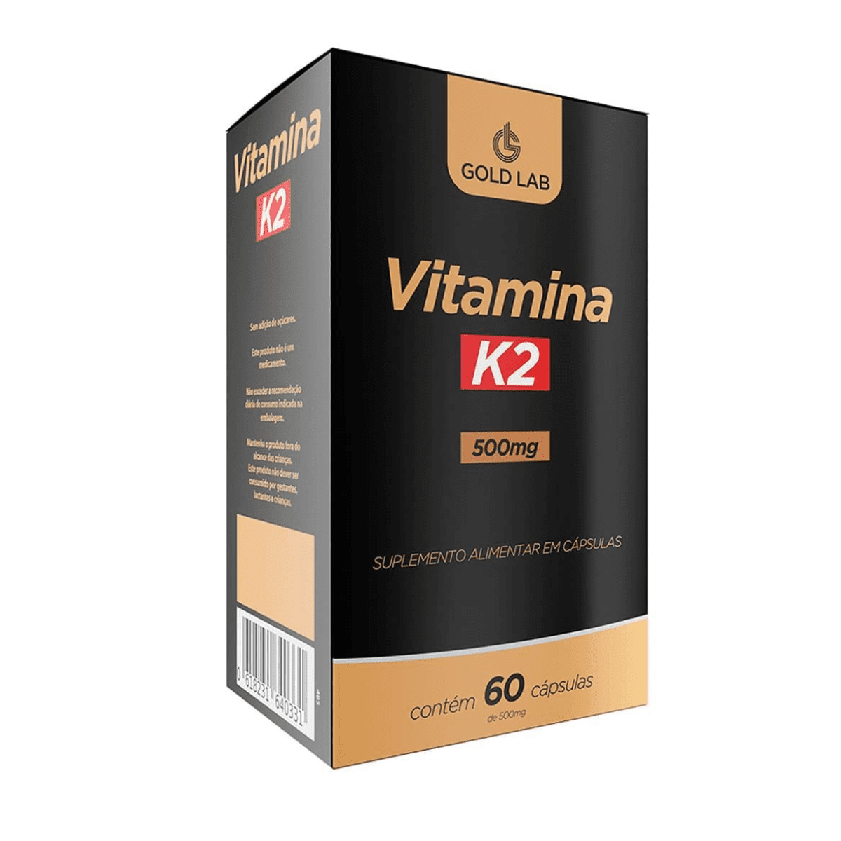 Vitamina K2 60 Cápsulas Gold Lab Am Nutrifarma