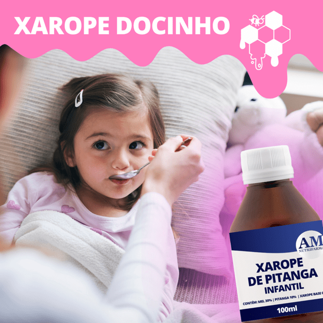 Xarope de Pitanga Composto - 100ml