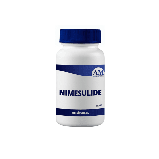Nimesulide 100mg - 10 Cápsulas | Am Nutrifarma