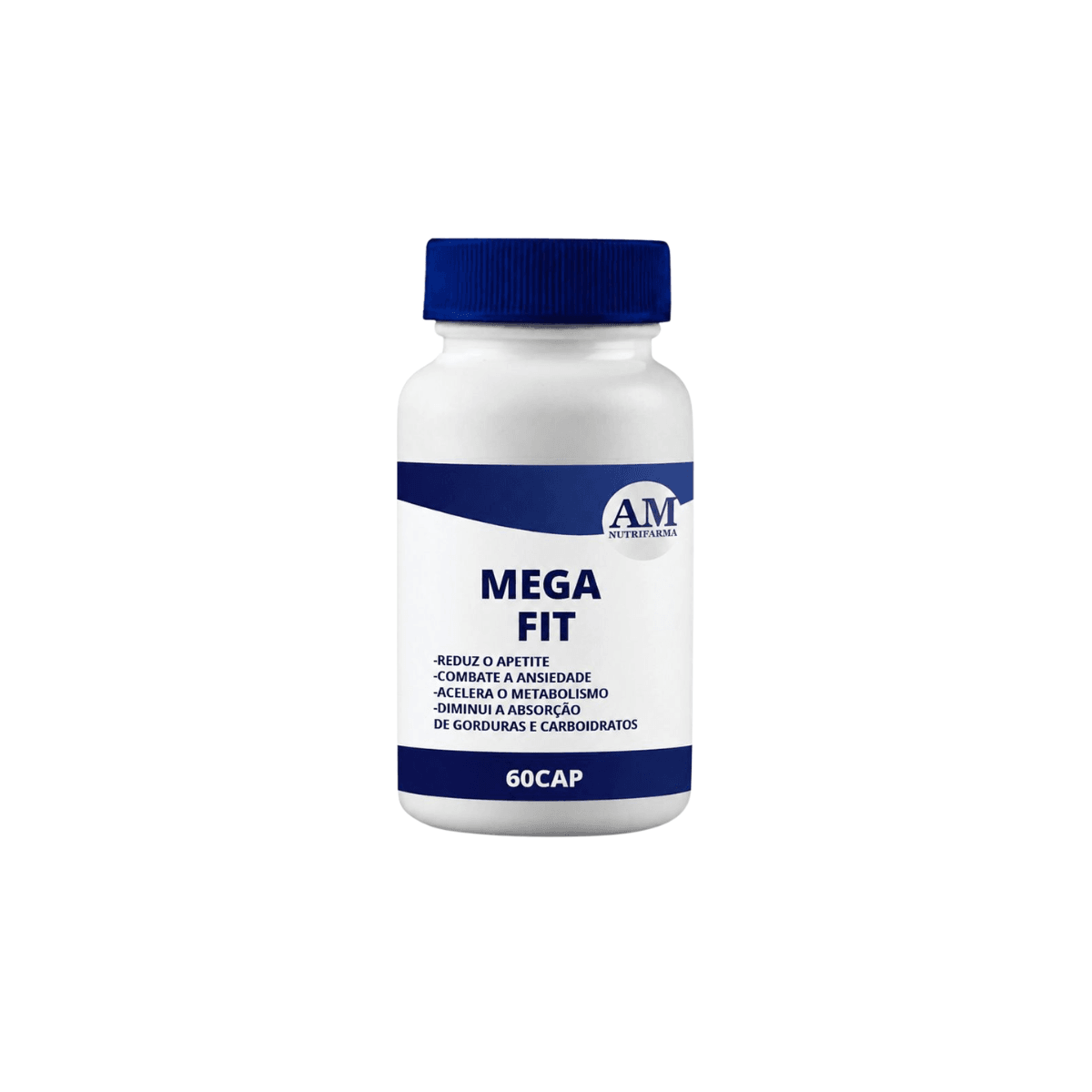 Mega Fit - 60 Cápsulas | Am Nutrifarma