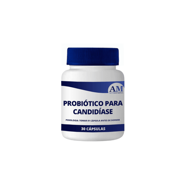 Probiótico para Candidíase - 30 Cápsulas | Am Nutrifarma