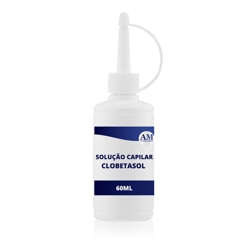 Solução Capilar de Clobetasol - 60ml | Am Nutrifarma