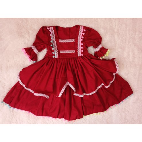 Vestido Infantil Elefantinhos Fofos