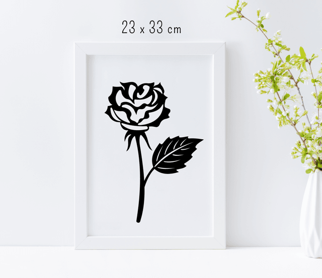 Quadro Rosa | Simple Lines Decor