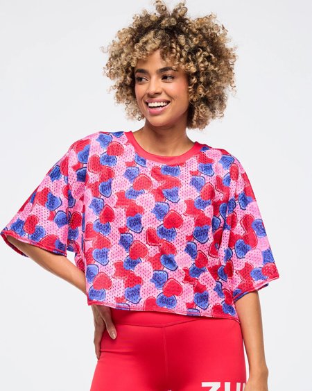 Zumba Love Boxy Dolman Crop Top | ZIN Store Brasil