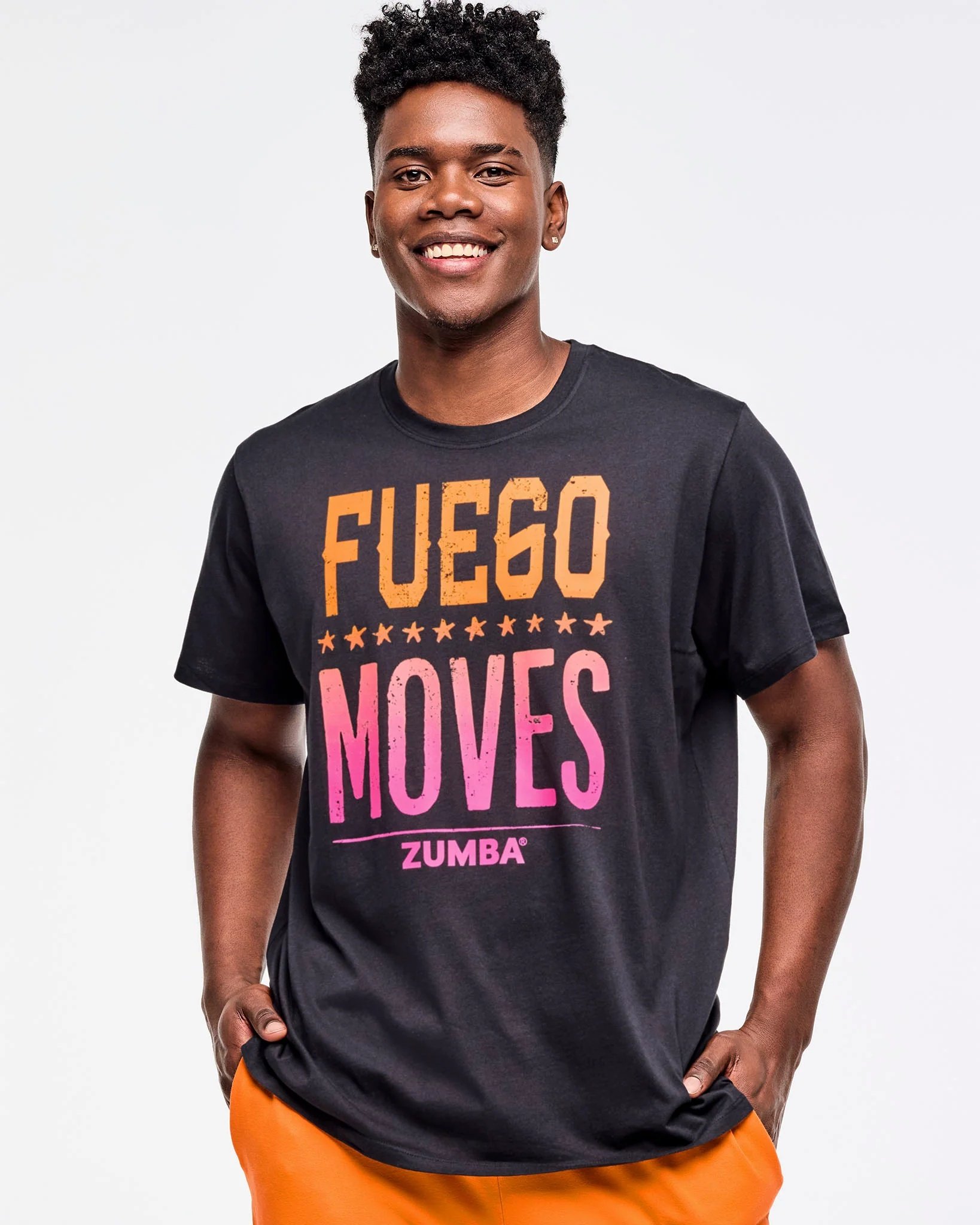 Zumba セットアップ Zumba Libre Crew Neck Instructor Tee - Bold Black | ZIN Store Brasil