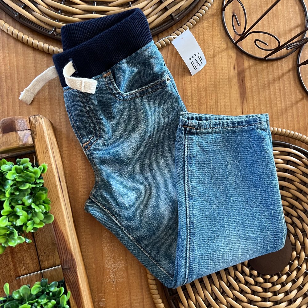 Calça GAP Jeans - cós azul marinho