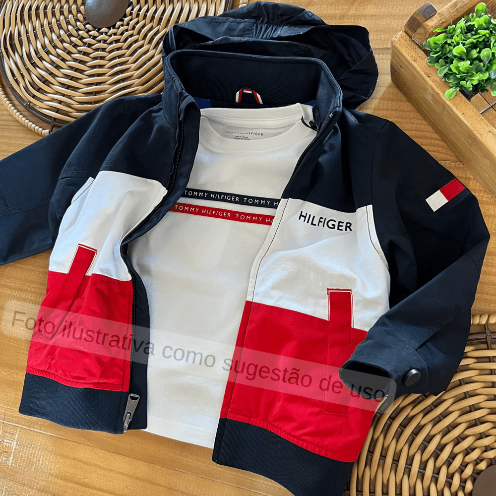 Jaqueta corta vento Tommy Hilfiger Toddler colours