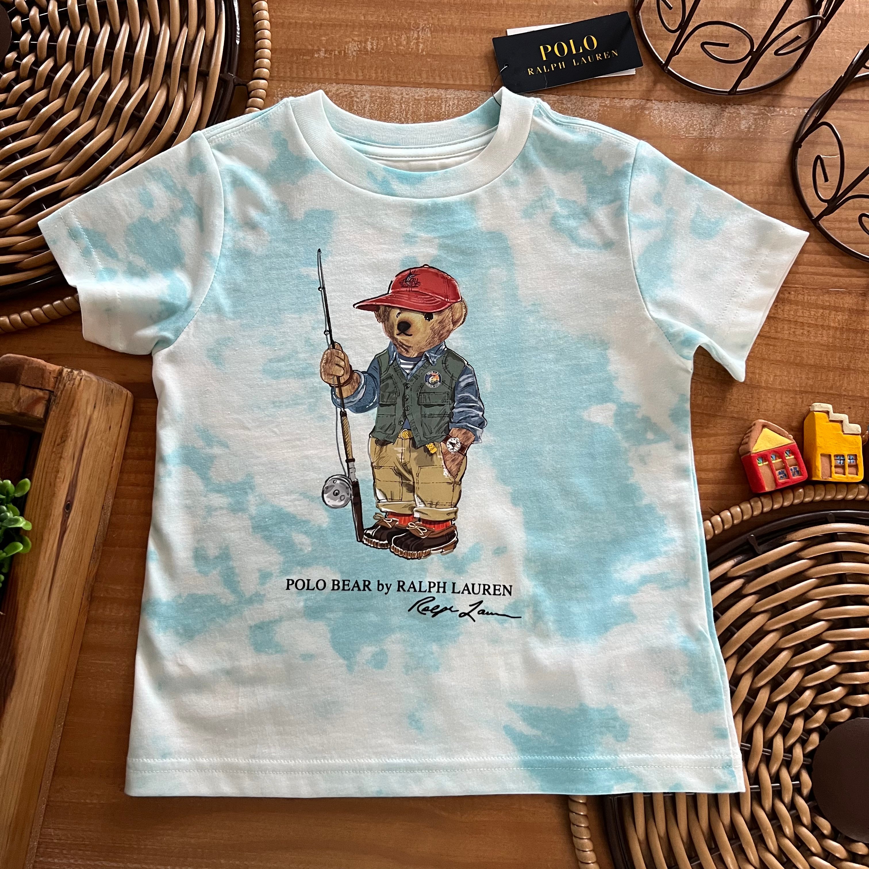 Camiseta Ralph Lauren Toddler Bear whater