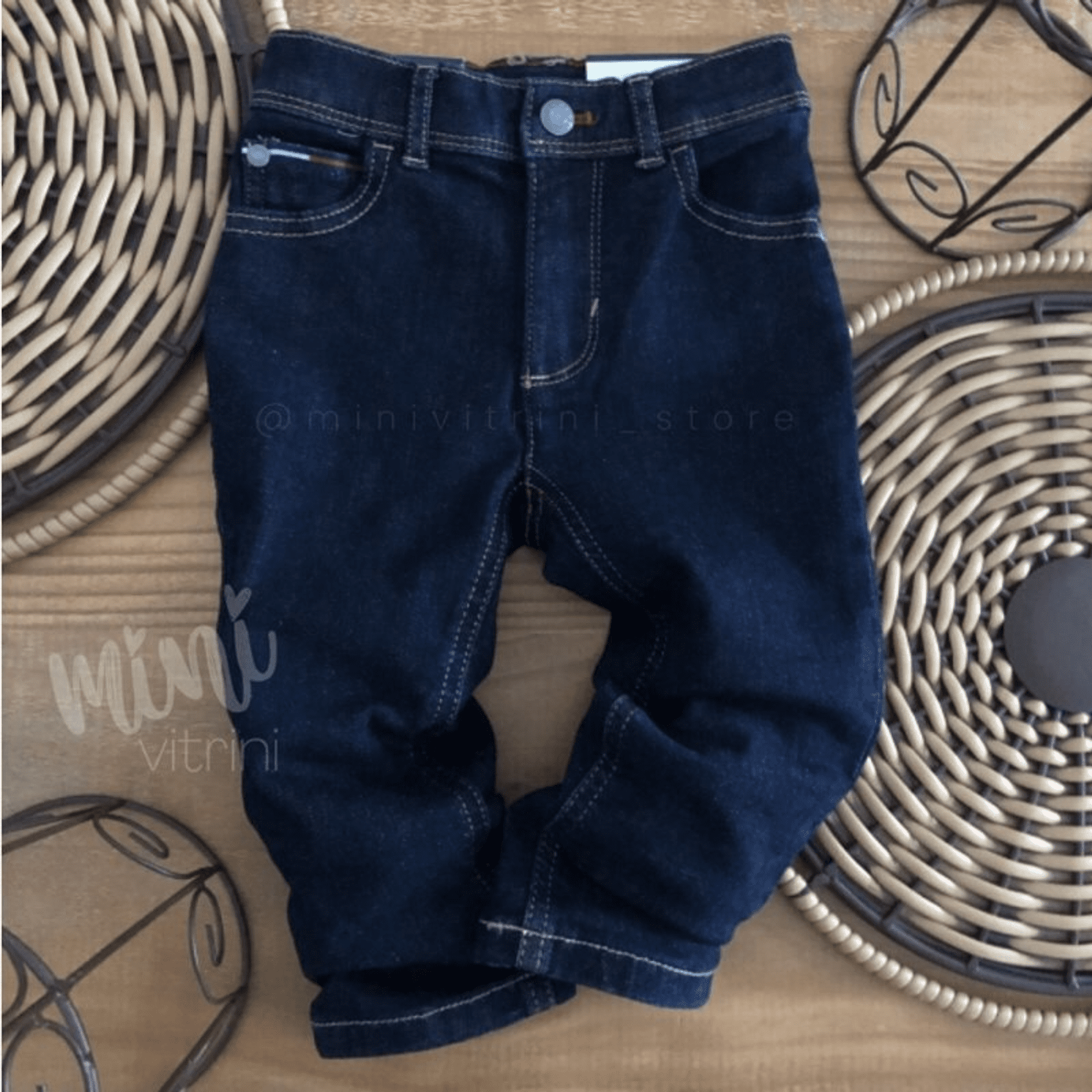 Calça GAP Jeans - cós azul marinho