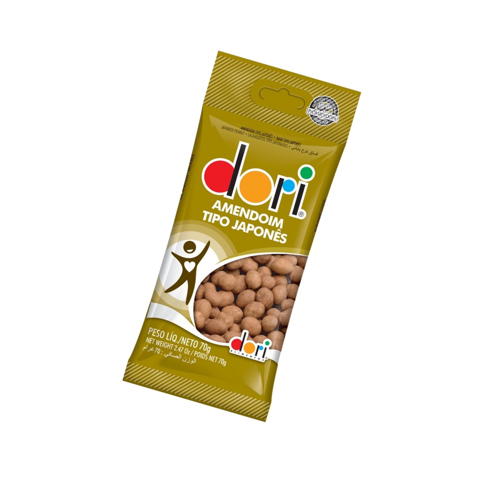 Caixa De Amendoim Japonês 70g DORI - 30un