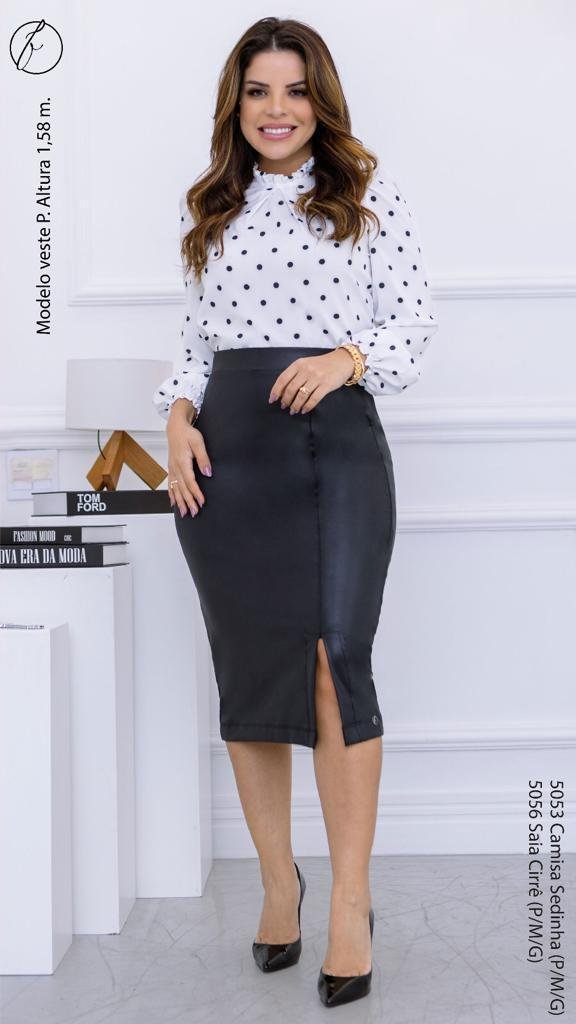 Saia Curta Altura Saia Midi Saia Cirre Saia Social Preta Infantil