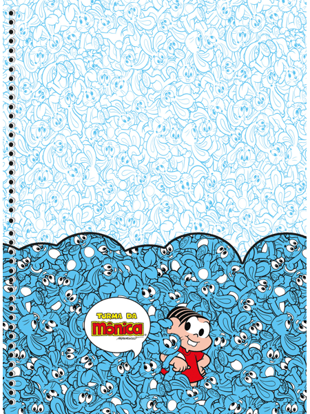 Caderno de Desenho - Turma da Monica