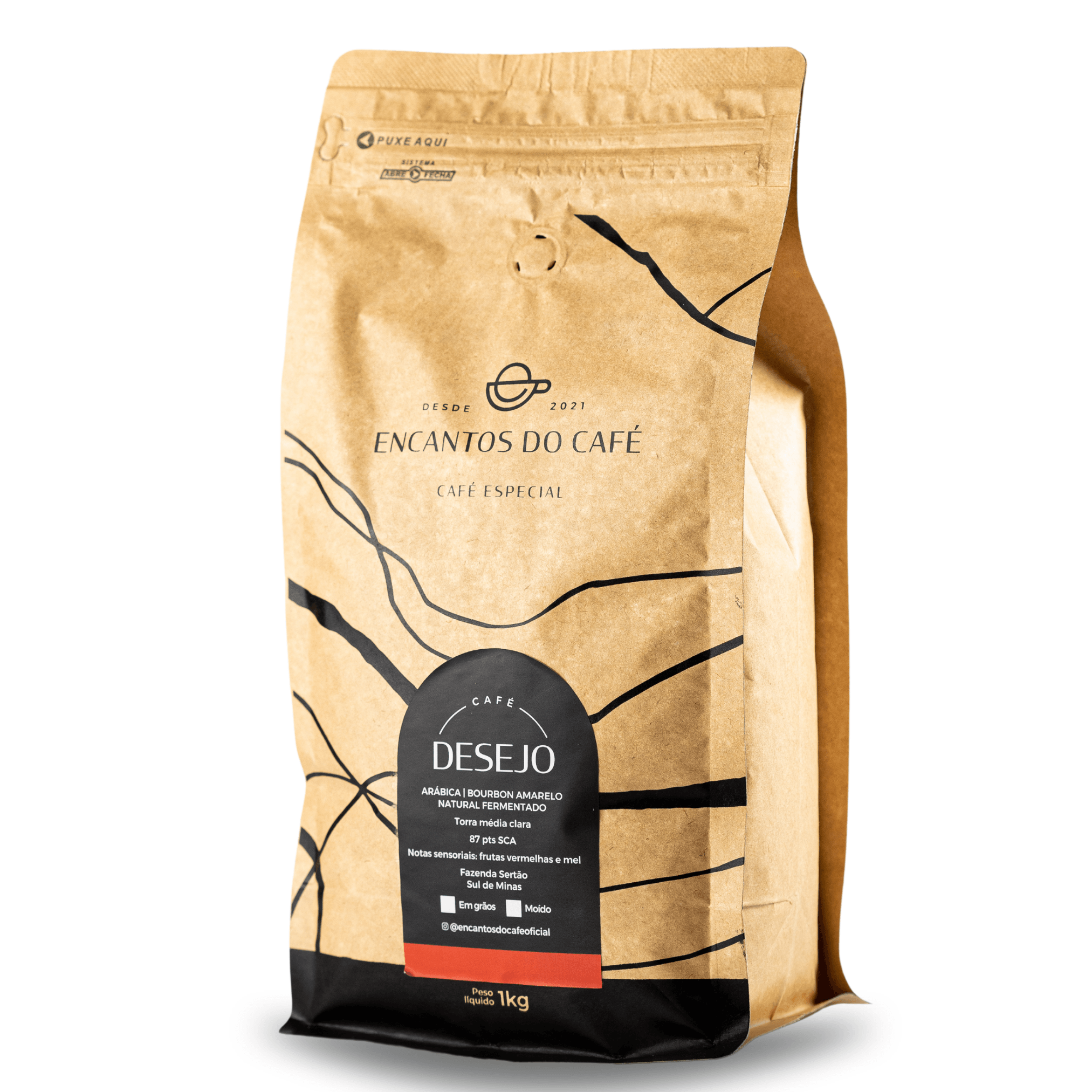 Café DESEJO 1kg | Encantos do Café | A sua loja de café especial