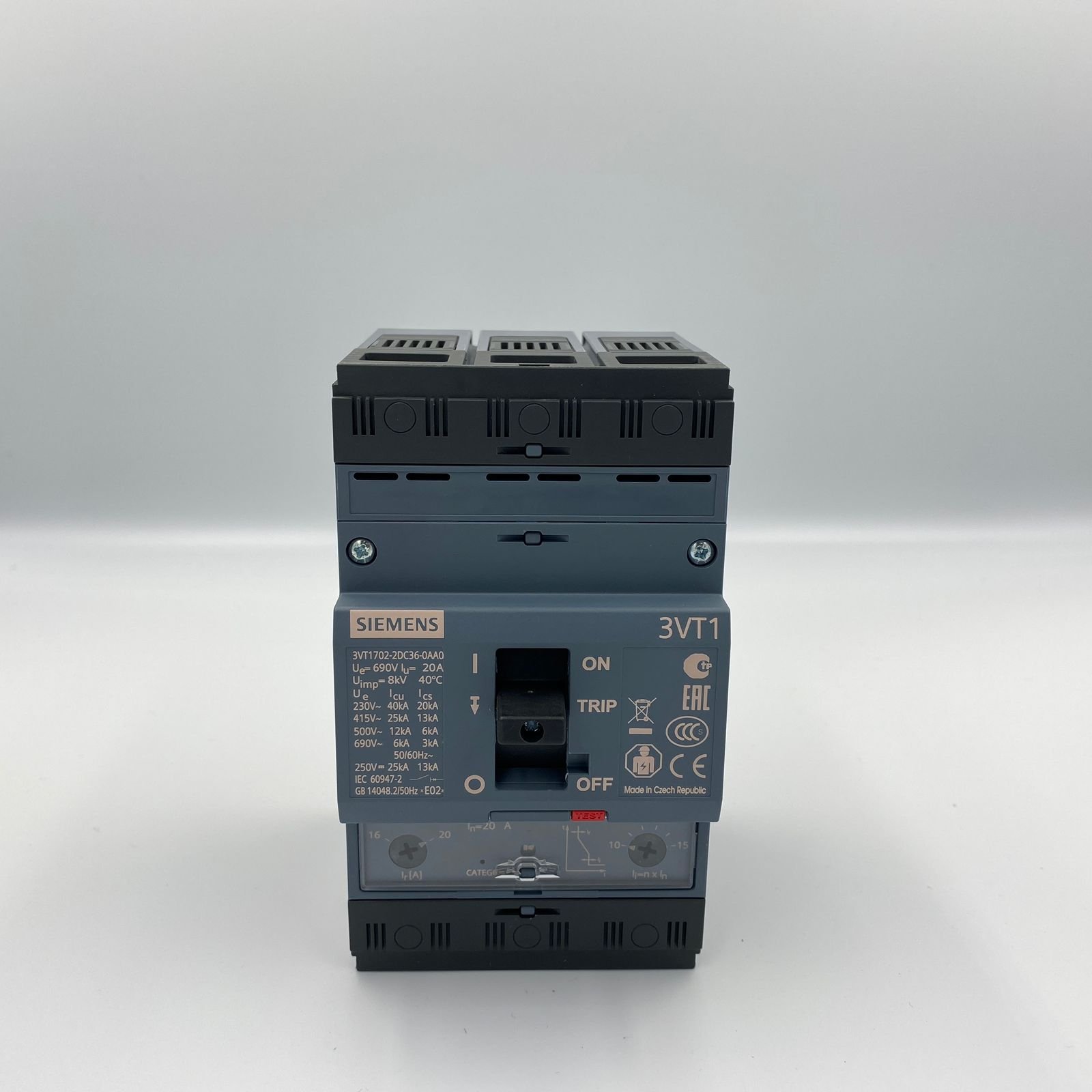 DISJUNTOR TRIP 3VT1702-2DC36-0AA0 (16-20A/25KA) | Agpr5