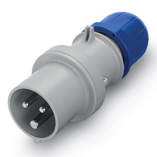 PLUGUE 32A 2P+T 6H 200-250V 60HZ 50HZ 213.3233 | Agpr5