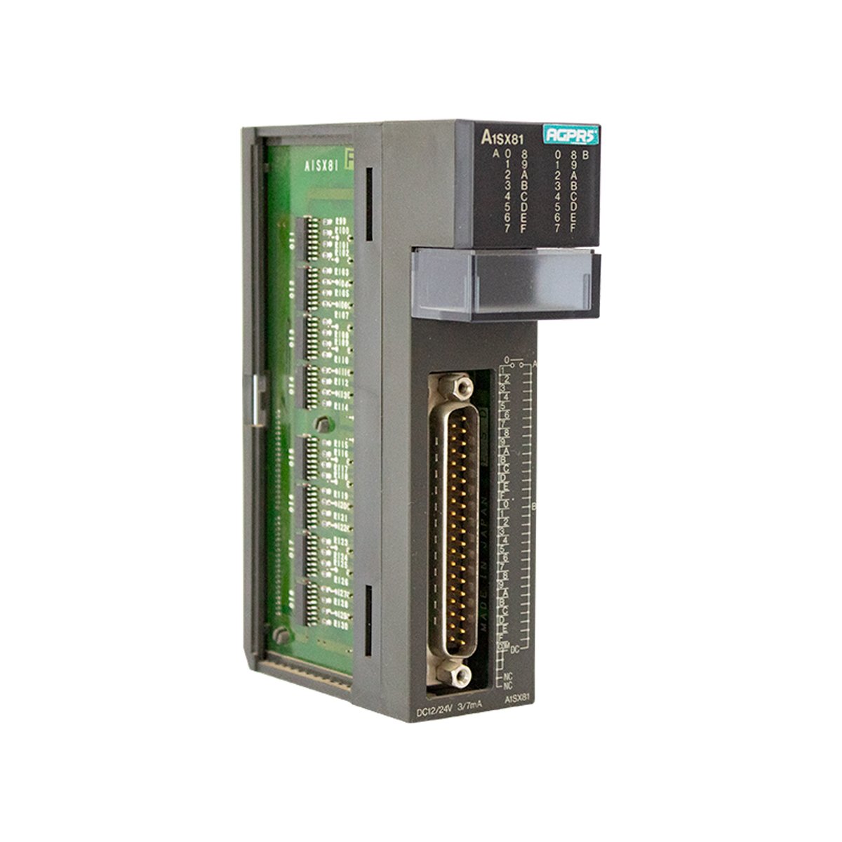 A1SX81 MITSUBISHI MELSEC A SERIES 32X INPUT UNIT 12/24VDC 3/7MA