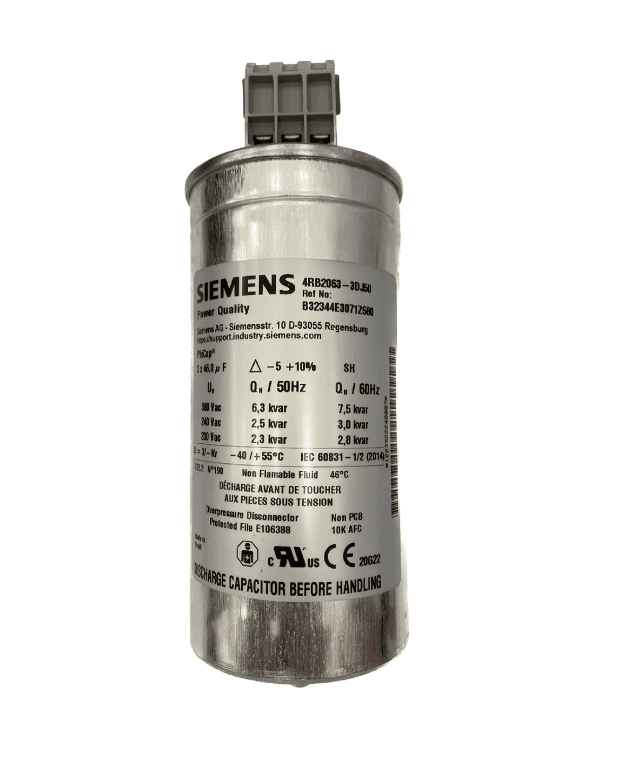 CAPACITOR TRIFASICO 15KVAR 480V B32344-E4151-Z080 - A7B10001207367
