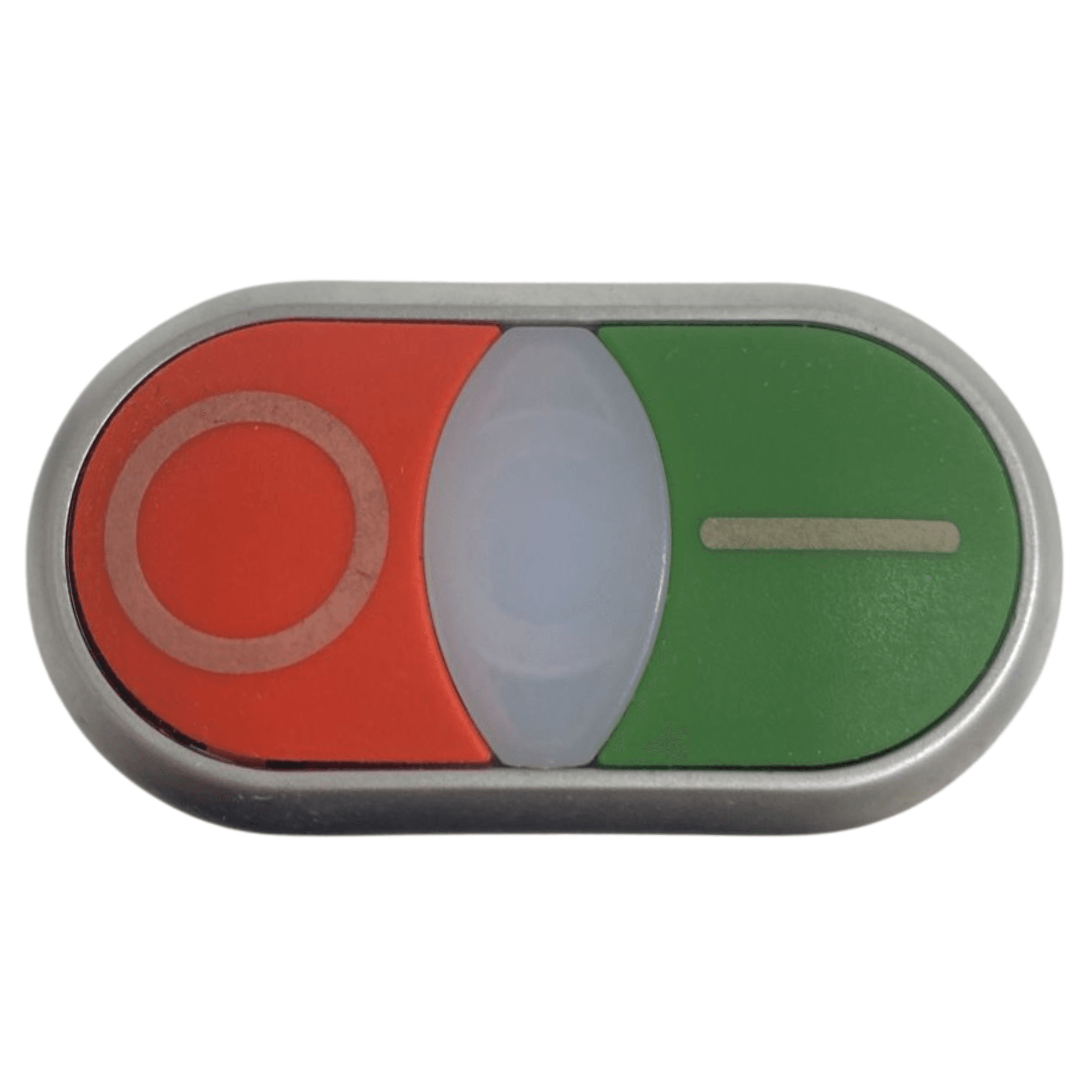 BOTAO DUPLO ILUMINADO VD/VM M22-DDL-GR-X1/X0/K11/230V | Agpr5