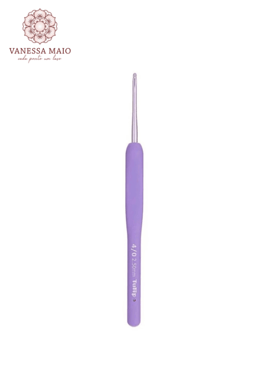 AGULHA DE CROCHÊ TULIP | ETIMO MURASAKI | | Vanessa Maio