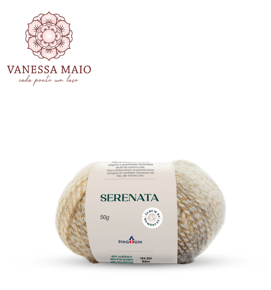 FIO SERENATA | PINGOUIN | 50G | Vanessa Maio