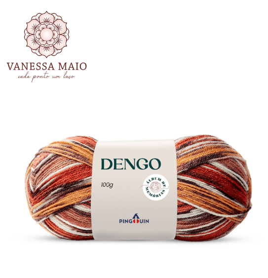 FIO DENGO | PINGOUIN | COLEÇÃO ÁLBUM DE MEMÓRIAS - 100G | Vanessa Maio