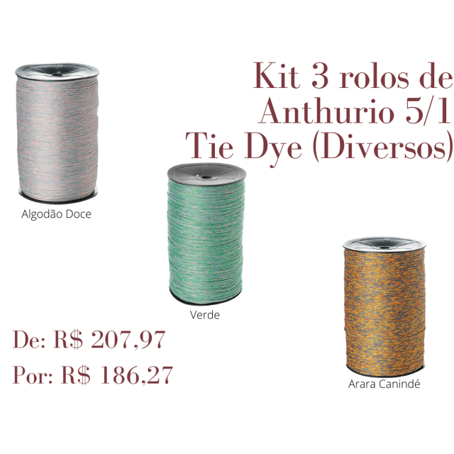 Kit Anthurio 5/1 - 1KG Tie Dye (Diversos)