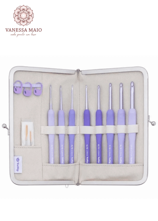 Stuben: Our  Culture 02-04 3冊 ESTOJO COM 8 AGULHAS DE CROCHÊ E ACESSÓRIOS | ETIMO MURASAKI