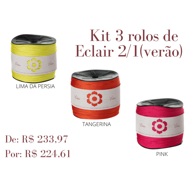 Kit Éclair 2/1 - 750GR (Verão)