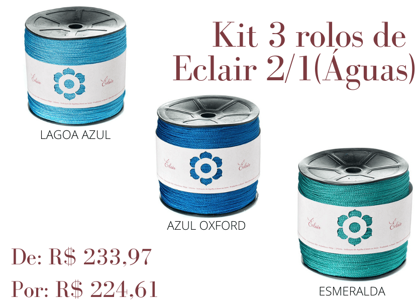 Kit Éclair 2/1 - 750GR (Águas)